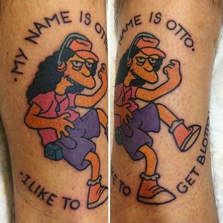 18 Amazing Simpsons Tattoos (all by the Same Artist ...