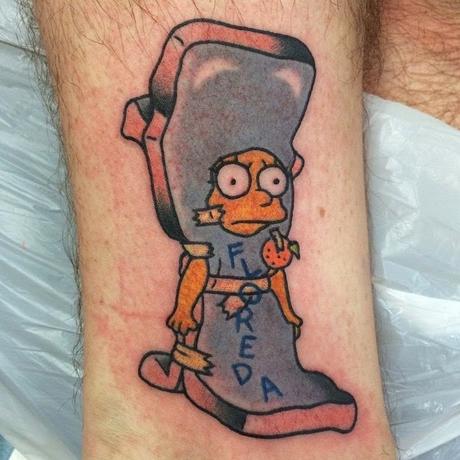 18 amazing Simpsons tattoos (all by the same artist)