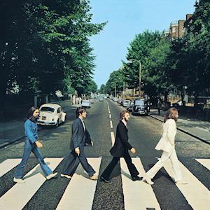 Backpacking in England: Visiting the Famous Abbey Road in St. John’s Wood, London Original Album Cover from the Beatles - copyright EMI.