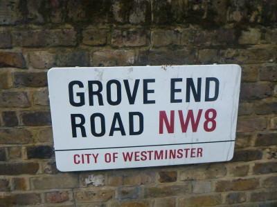 Backpacking in England: Visiting the Famous Abbey Road in St. John’s Wood, London Grove End Road