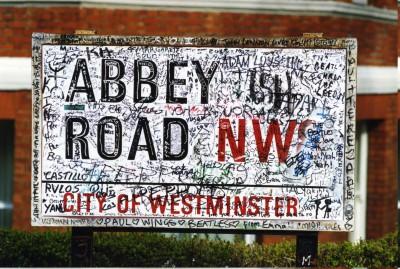 Backpacking in England: Visiting the Famous Abbey Road in St. John’s Wood, London The most stolen street sign in the UK