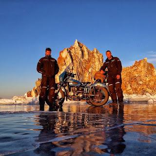 Adventurers Complete First Circumnavigation of Lake Baikal in Winter by Motorbike