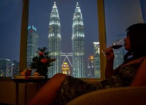 Rooms with Views: Hotels in Asia Petronas Towers, Best Hotel Room Views in Asia, Malaysia