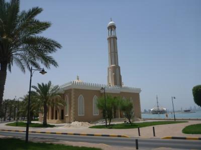 Staying at the Ibis Salmiya Hotel, Kuwait City, Kuwait A Mosque near the Ibis Hotel Salmiya, Kuwait.