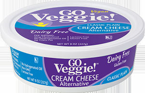 Vegan Strawberry Cheese Blintzes with Strawberry Basil Compote and GO Veggie!® Cream Cheese Go Veggie (1)