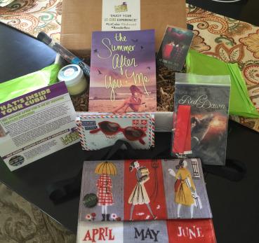 Lit-Cube: Book Subscription Box inside lit-cube box