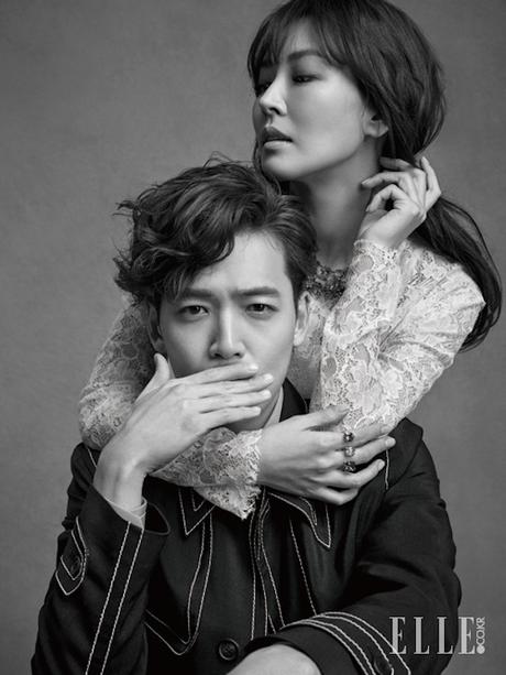 Kim So Yeon, Jung Kyung Hyo, Yoon Hyun Min in Elle Korea Eye Candy : Falling For Innocence