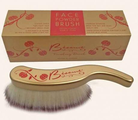 Vintage Face Powder Brush – Besame Cosmetics Vintage Face Powder Brush – Besame Cosmetics