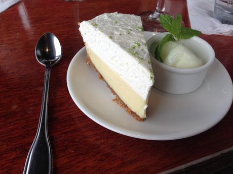 Redondo Beach, Plenty to Do Despite the Drizzle Key Lime Pie at Kincaid's