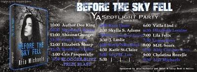 Before the Sky Fell - YA Spotlight Party! Join the online fun!