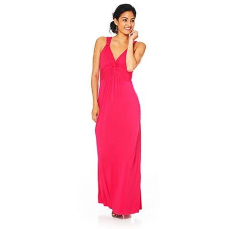 Spense - Knotted Neck Maxi Dress