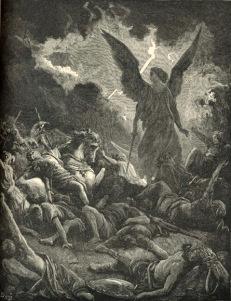 The Destruction of the Army of Sennacherib by Gustave Dore