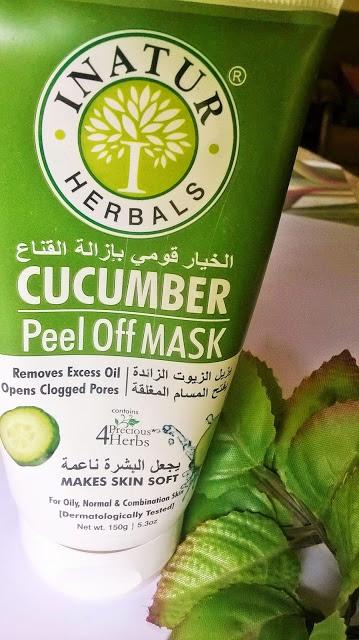 Inatur Herbals Cucumber Peel Off Mask Review