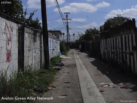 Los Angeles Avalon Green Alley Network
