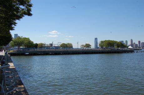 Hudson River Park 'Pier 46', New York, USA - Side View of Pier