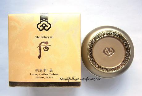 The History of Whoo Luxury Golden cushion (1)