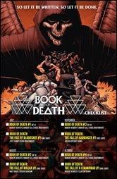 Book of Death #1 Checklist