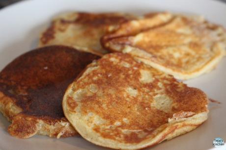 Wholemeal Eggless Pancakes