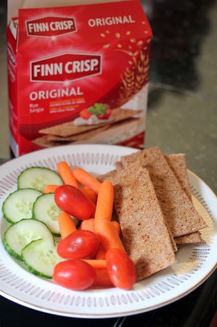 FINN CRISP Thin Crispbread with Kale-Basil Pesto