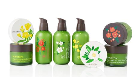 Beauty News: Do your part to save the earth with Innisfree’s Eco-Hankerchief campaign! 2015 Innisfree Green Tea Seed Limited edition_global