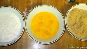 Image result for three plates for breadcrumbing