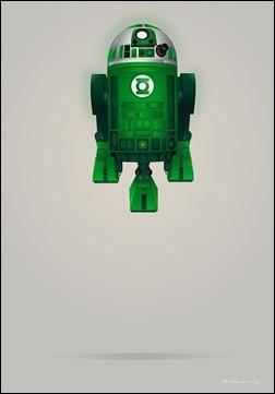 R2-D2 Green Lantern