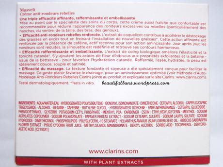 Review: Clarins Body Shaping Cream (2015’s upgraded version) Clarins Body Shaping Cream 1