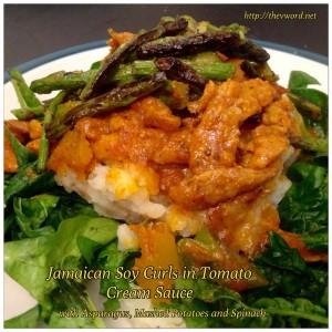 Jamaican Soy Curl Tomato Curry (2)