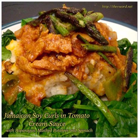 Jamaican Soy Curl Tomato Curry (1)