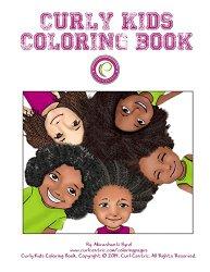 Introducing the Curly Kids Coloring Book created by Akirashanti Byrd of Curl Centric