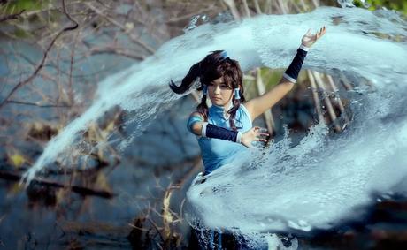 Best Cosplay of the Week: Korra, Electra, Rogue & More korra_waterbending_by_racoonfactory-d8vagab