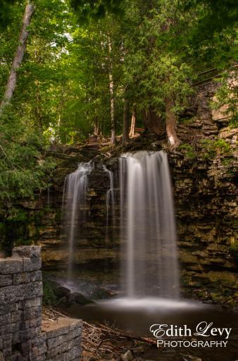 Hilton Falls, Ontario, Milton, conservation, waterfall, long exposure, trees