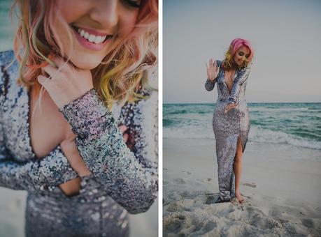 Sequin Dreams. Wedding Inspiration For The Alternative Bride by Hello Miss Lovely