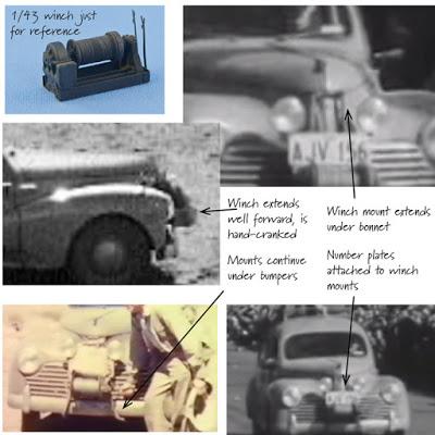 1953 Redex Trial Diorama Pt 3 – The Cinesound Peugeot 203 'Van'