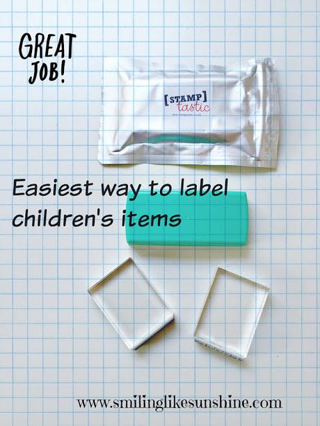 The Easiest Way to Label Children's Items