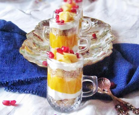 Mango Yoghurt Parfait parfait 3