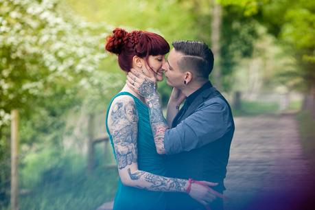 Furtho Manor Farm Wedding Photography Furtho Manor Farm Wedding Photography Tattooed Bride & Groom