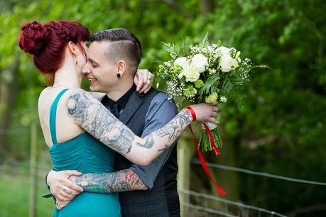 Furtho Manor Farm Wedding Photography Furtho Manor Farm Wedding Photography Tattooed Bride & Groom
