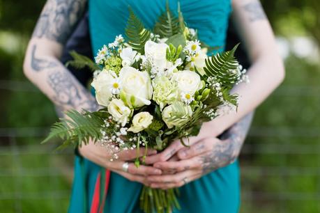 Furtho Manor Farm Wedding Photography Furtho Manor Farm Wedding Photography Tattooed Bride & Groom