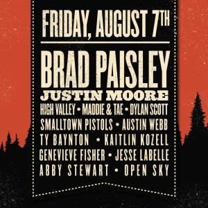 Boots and Hearts Friday Lineup 2015