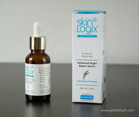 Richfeel Skin Logix Advance Whitening Night repair Serum Review