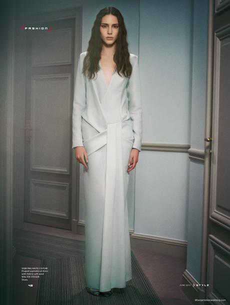 Tako Natsvlishvili in Haute Couture by Benjamin Kanarek for STYLE SCMP Cover Story Tako Natsvlishvili in Yiqin Ying for SCMP Style © Benjamin Kanarek