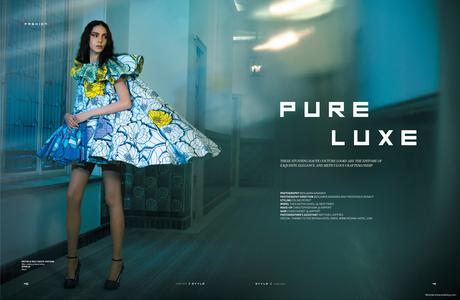 Tako Natsvlishvili in Haute Couture by Benjamin Kanarek for STYLE SCMP Cover Story Tako Natsvlishvili in Viktor & Rolf for SCMP Style © Benjamin Kanarek
