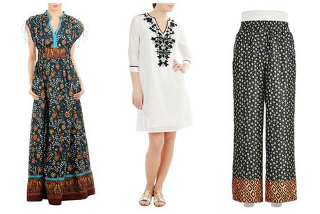 Site Review: eShakti.com Boho Collage