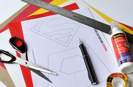 DIY Superman Father’s Day Card for Your Super Dad! DIY Superman Father's Day Card