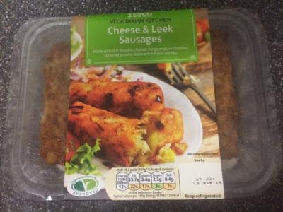Today's Review: Tesco Cheese & Leek Sausages Today's Review: Tesco Cheese & Leek Sausages