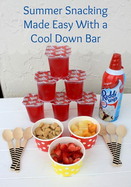 Summer Snacking Made Easy with a Cool Down Bar! #SnackPackMixIns #ad Summer Snacking Made Easy with a Cool Down Bar! #SnackPackMixIns #ad