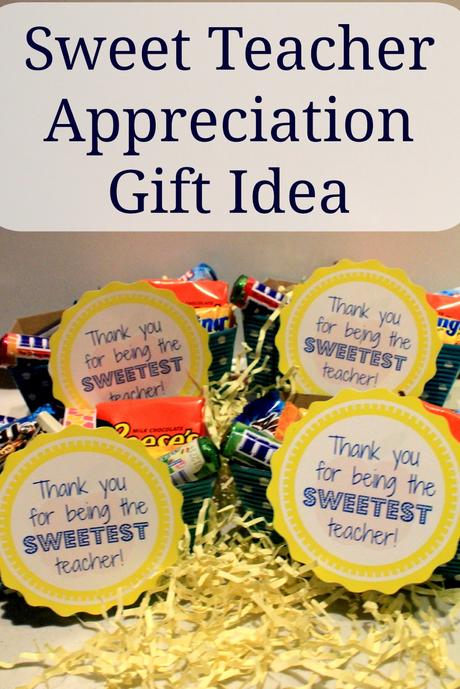 Sweet teacher appreciation gift basket idea