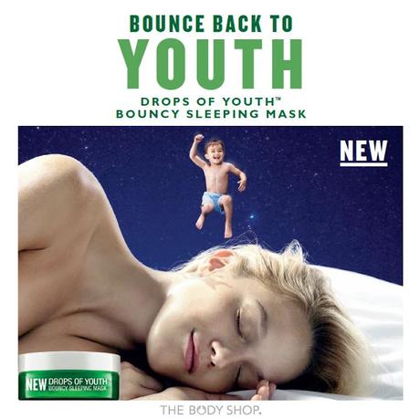 Press Release - The Body Shop Drops of Youth Bouncy Sleeping Mask