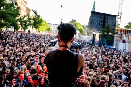 Mendoza performs at Red Bull Studios live Gadekryds at Distortion in Copenhagen, Denmark on June 3rd, 2015